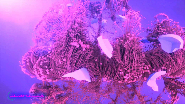 3d концертное шоу певицы Лоя видеоролик для сцены