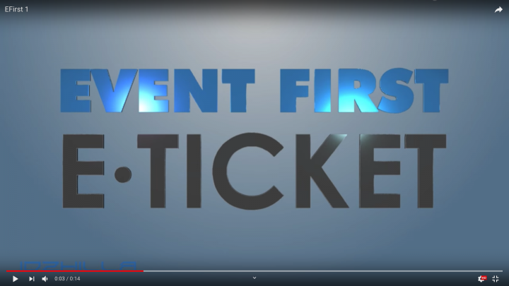 3d логотип продажа концертных билетов Event First