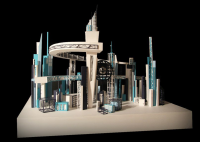Макет. Город будущего