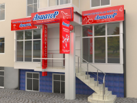 Входная группа. туристическое агенство "Авиатор"