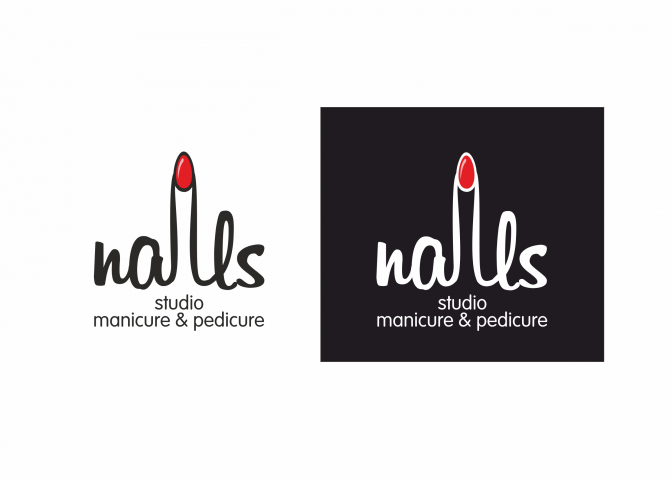 Логотип для школы маникюра.