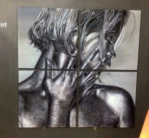 Аерография/ модульная картина