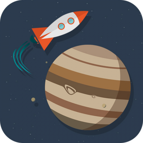 Android-индиигра SpaceSurfer