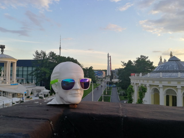 Бюст Сухого, завершена печать