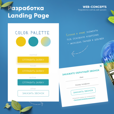 Дизайн Landing Page