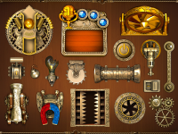 Objects for game "Slingshot Puzzle"