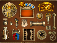 Objects for game "Slingshot Puzzle"