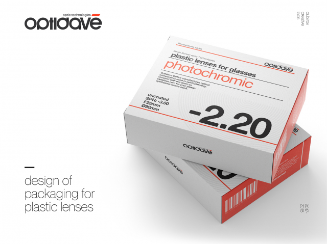 "Optidave" plastic lens