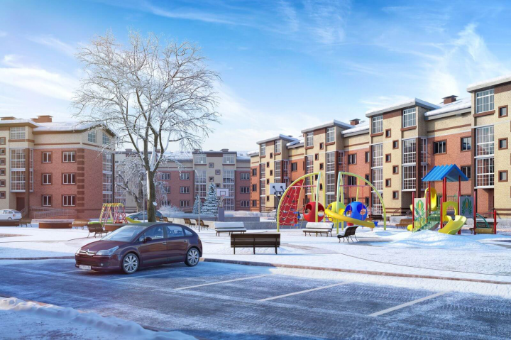 Визуализация ЖК Кутузовские Березы