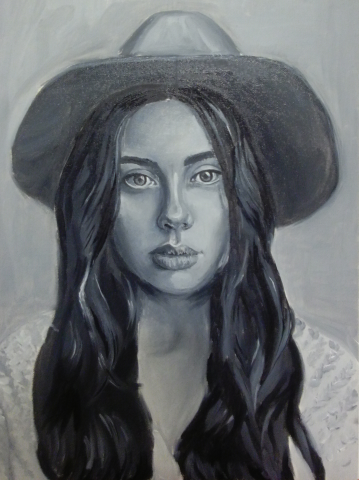Портрет маслом, 30*40