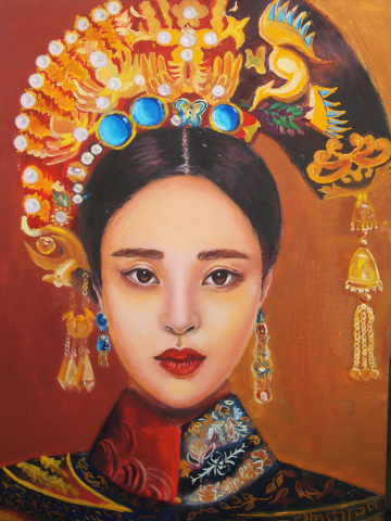 Портрет маслом, 30*40