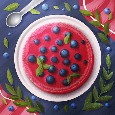 Cake illustration