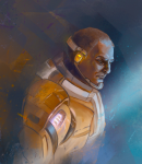 Скетч Sci-Fi персонажа