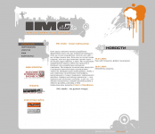 макет сайта для компании IMG-studio