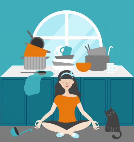 Meditation in the kitchen