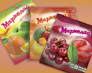 Серия упаковки для мармелада