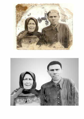 Реставрация любых фотографий.