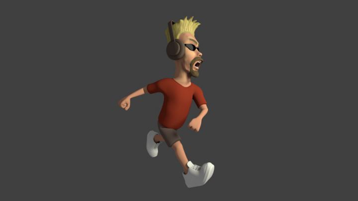 3D мерсонаж