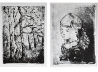 Иллюстрации в технике "сухая игла"