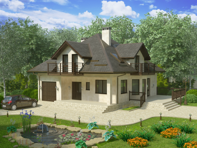 экстерьер дома