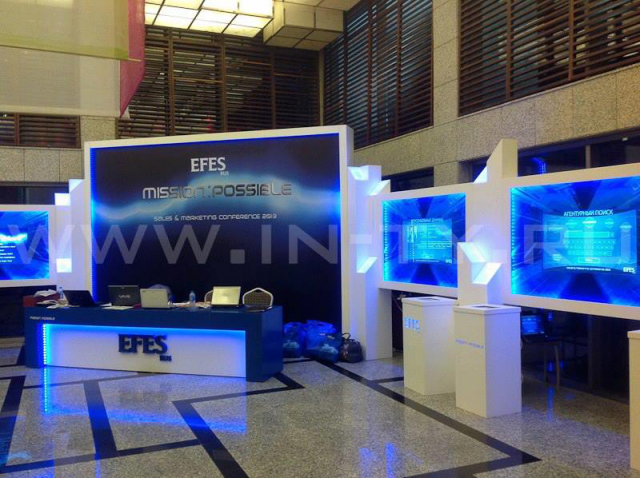 Мобильная презентация для мероприятия EFES