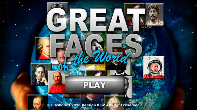 Дизайн мобильной игры Great Faces на iOS и Android