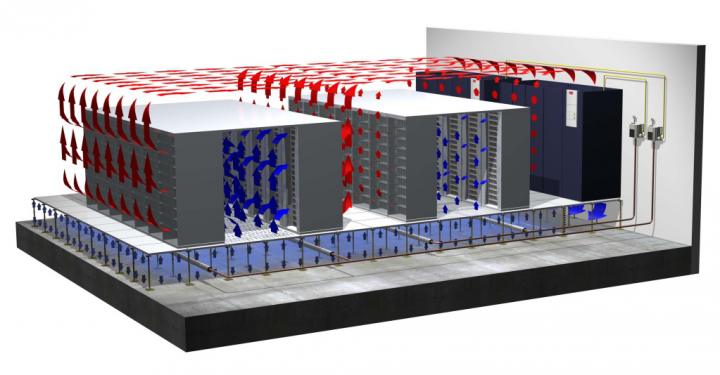 Процесс охлаждения Дата Центра