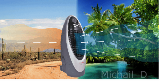 Работа увлажнителя воздуха в gif