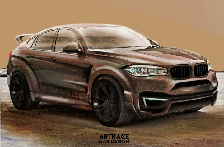 BMW X5 Mars Curiosity