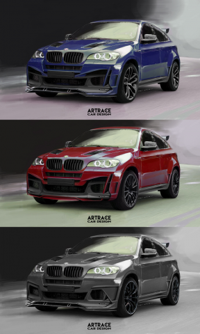 BMW X6 Artrace body-kit