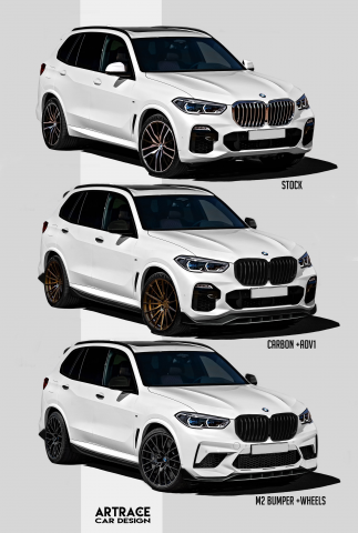 BMW X5 Artrace body-kit