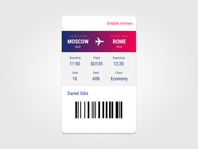 Boarding Pass