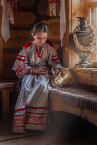 историческая творческая детская съемка