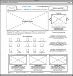 Прототипы сайта мебельной фабрики "Мегаэлатон"