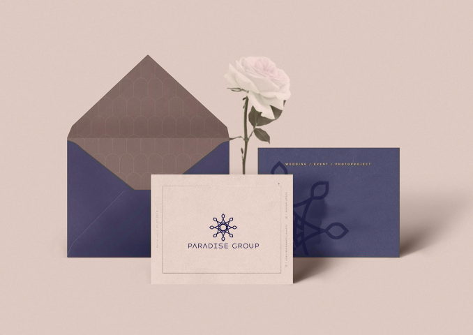 Фирменный стиль для PARADISE GROUP