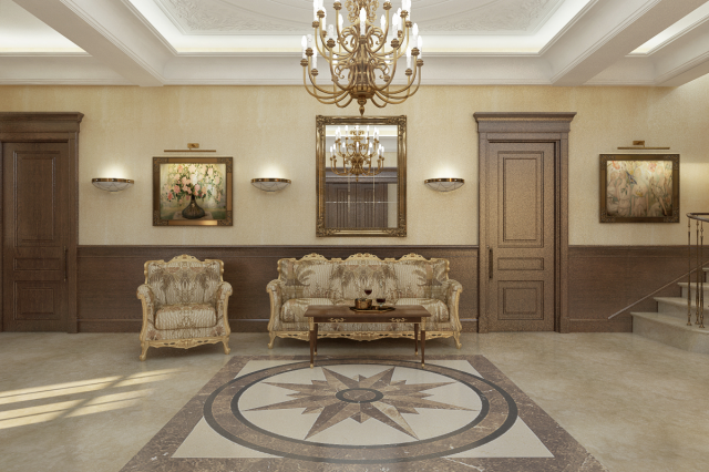 Дизайн интерьера в классическом стиле