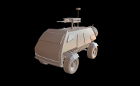 Hi-Poly Armored car