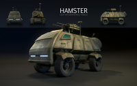 Игровая модель легкого броневика "Хомяк"