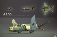 Ju-788. Игровая модель.