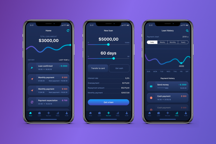 Приложение по микро-займам(IOS)