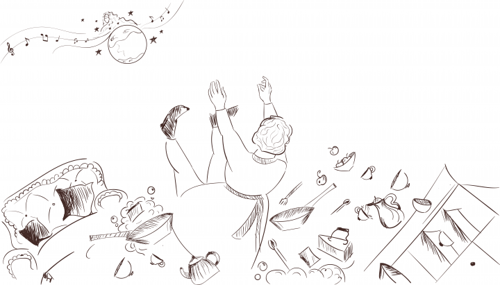 Иллюстрация к произведению "Обломов