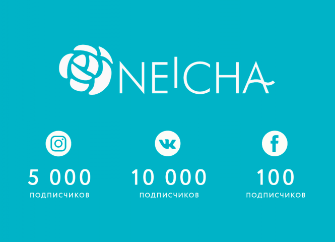 Ведение аккаунтов косметического бренда Neicha