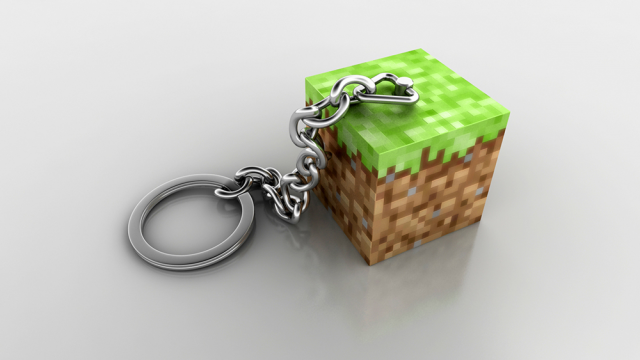 Брелок Minecraft