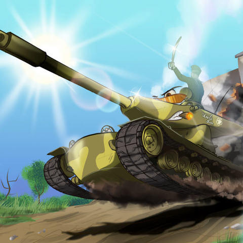 Иллюстрация Танк