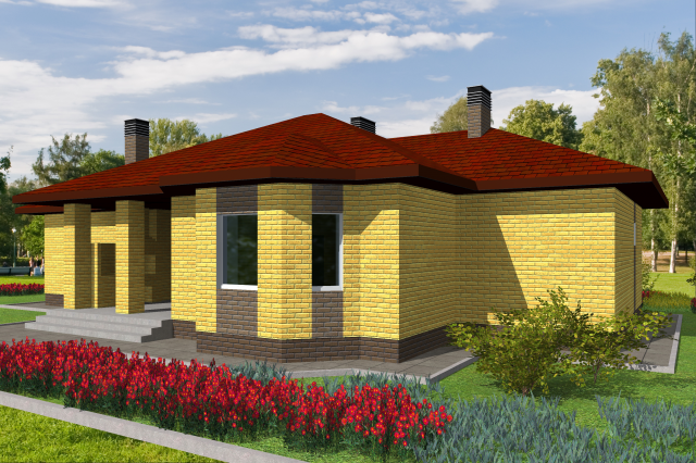 Индивидуальный дом отдыха с баней и спортзалом