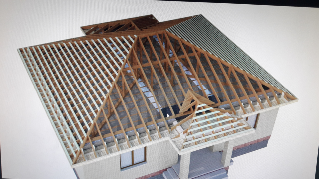 Одноэтажный жилой дом