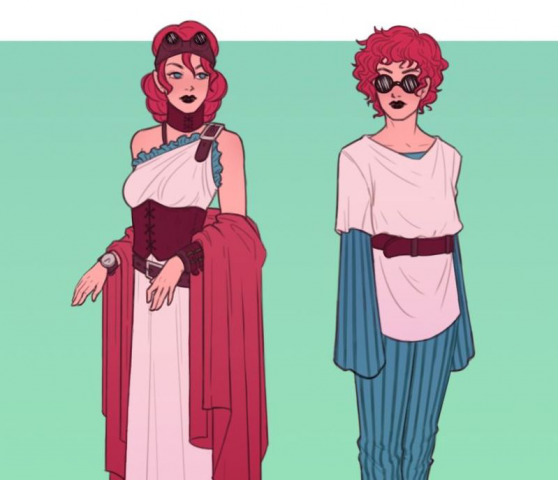 Античность + Стимпанк