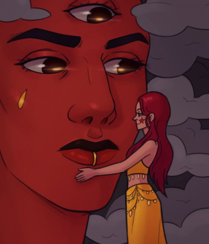 Иллюстрация "Звезда и..."