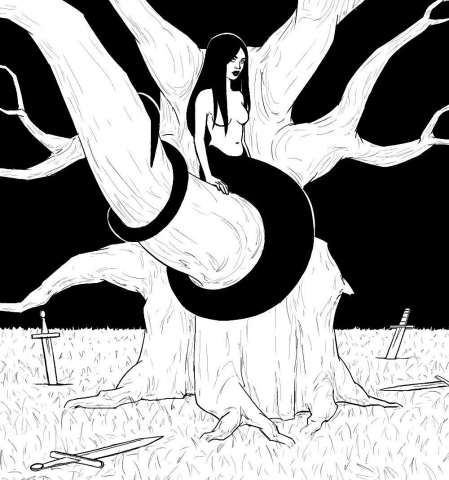 Иллюстрация "Вужалка"