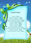 Меню для кафе р-р А4